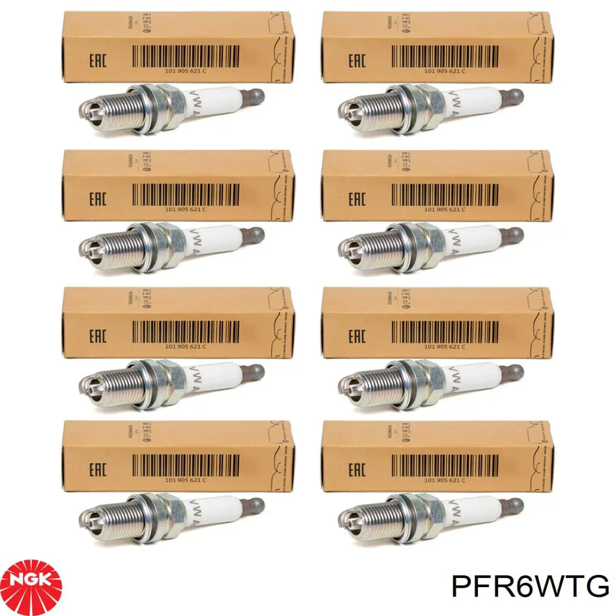 Купить PFR6WTG NGK Свечи автомобильные