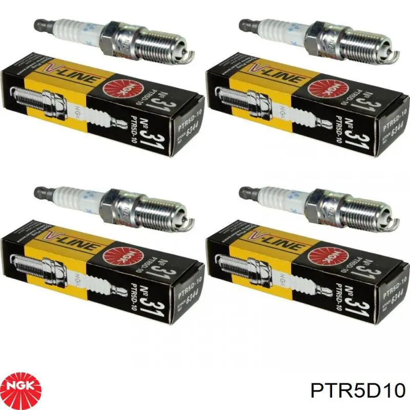 Свеча зажигания NGK PTR5D10 цена, от 6.36 USD