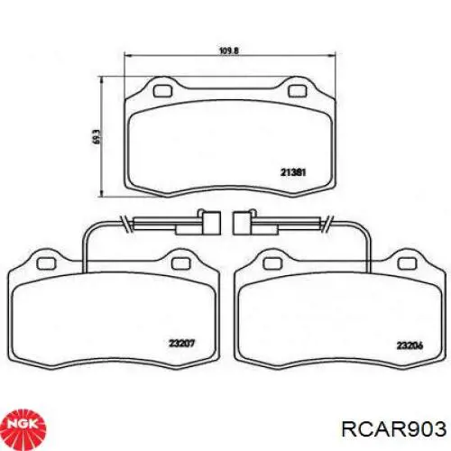 Провода зажигания NGK RCAR903 цена, от 64.53 USD