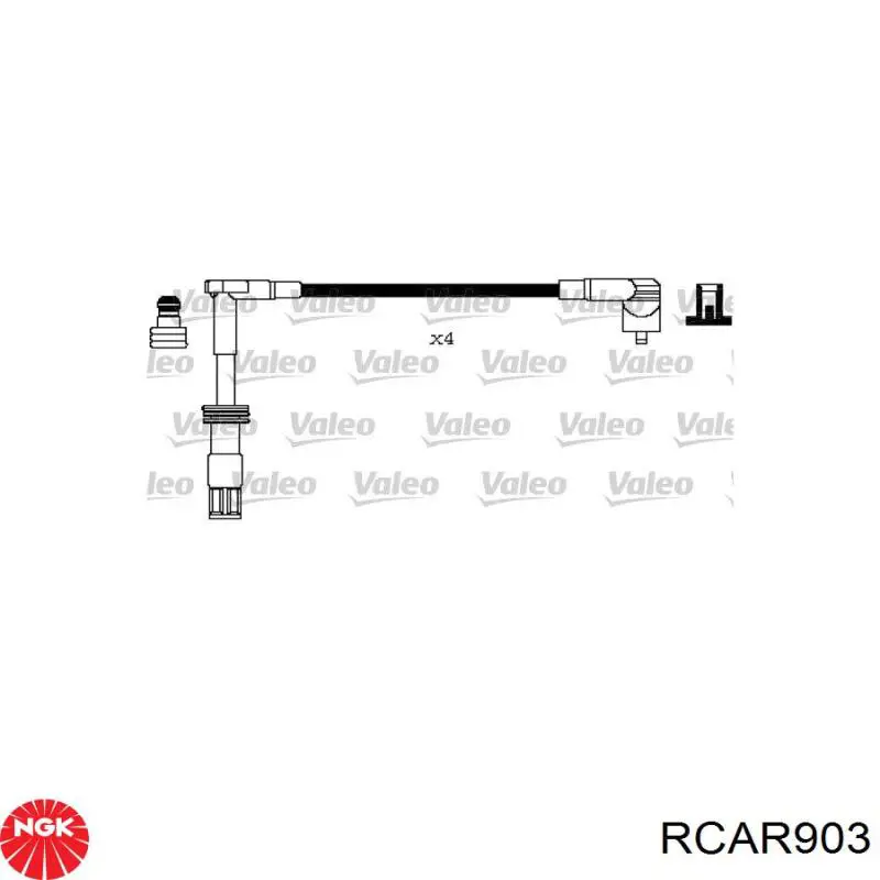 Высоковольтные провода RCAR903 NGK