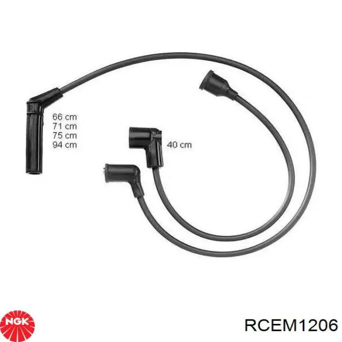 Купить RCEM1206 NGK Провода высокого напряжения