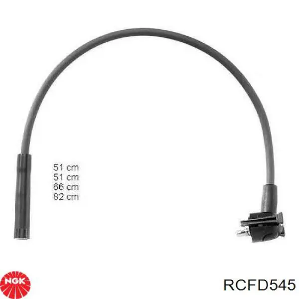 7053863 Ford Провода высоковольтные