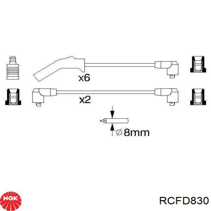  RCFD830 NGK