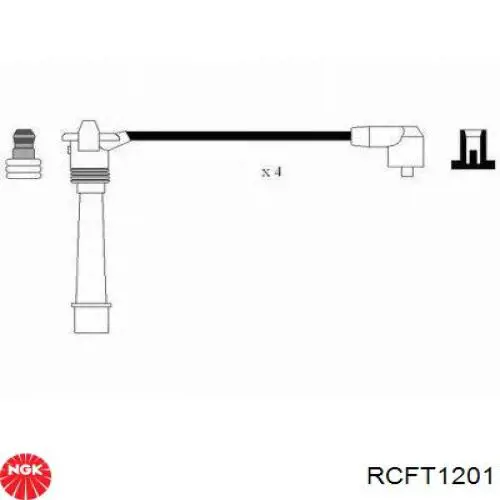Купить RCFT1201 NGK Провода высокого напряжения