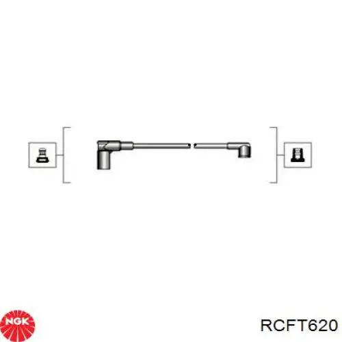 RCFT620 NGK Провода высоковольтные