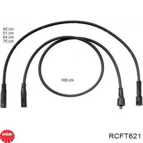 RCFT621 NGK высоковольтные провода