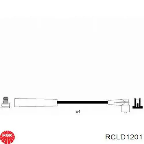 Высоковольтные провода RCLD1201 NGK