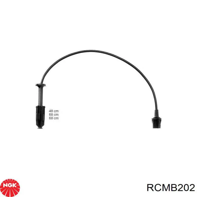 Купить RCMB202 NGK Провода высокого напряжения