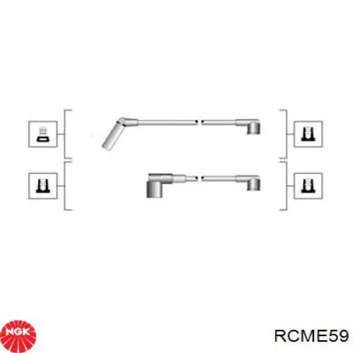 RCME59 NGK высоковольтные провода