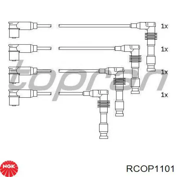 Высоковольтные провода 90543262 General Motors