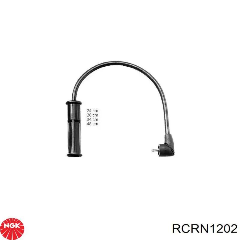 RCRN1202 NGK Провода высоковольтные