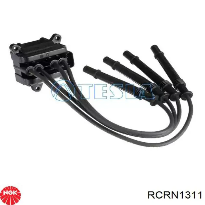 RCRN1311 NGK fios de alta voltagem, kit