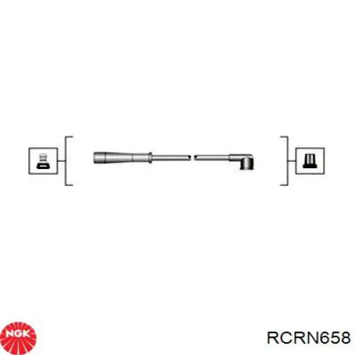 Высоковольтные провода RCRN658 NGK