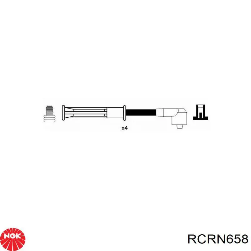 Высоковольтные провода RCRN658 NGK