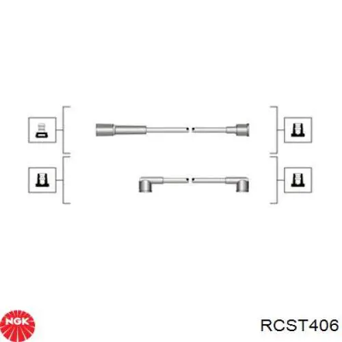 Провода зажигания NGK RCST406 цена, от 17.28 USD