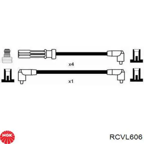 RCVL606 NGK высоковольтные провода