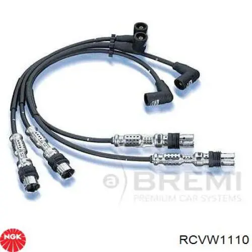 RCVW1110 NGK fios de alta voltagem, kit