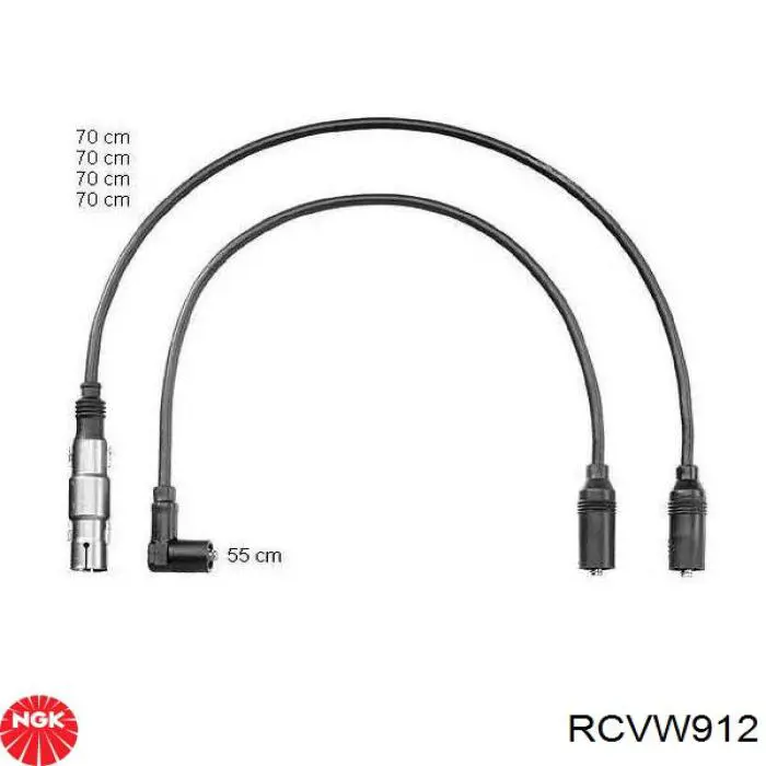 Провода зажигания NGK RCVW912 цена, от 33.59 USD
