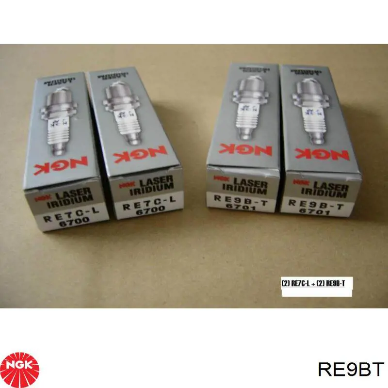 Свечи зажигания RE9BT NGK