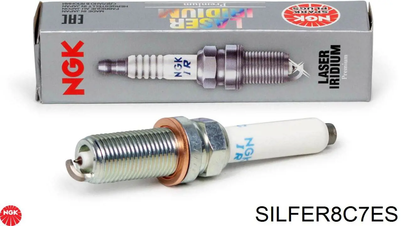 Свечи зажигания SILFER8C7ES NGK