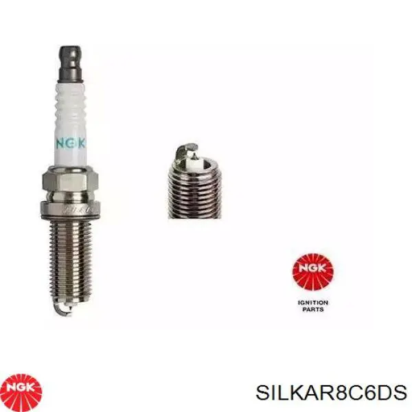 Купить SILKAR8C6DS NGK Свечи автомобильные