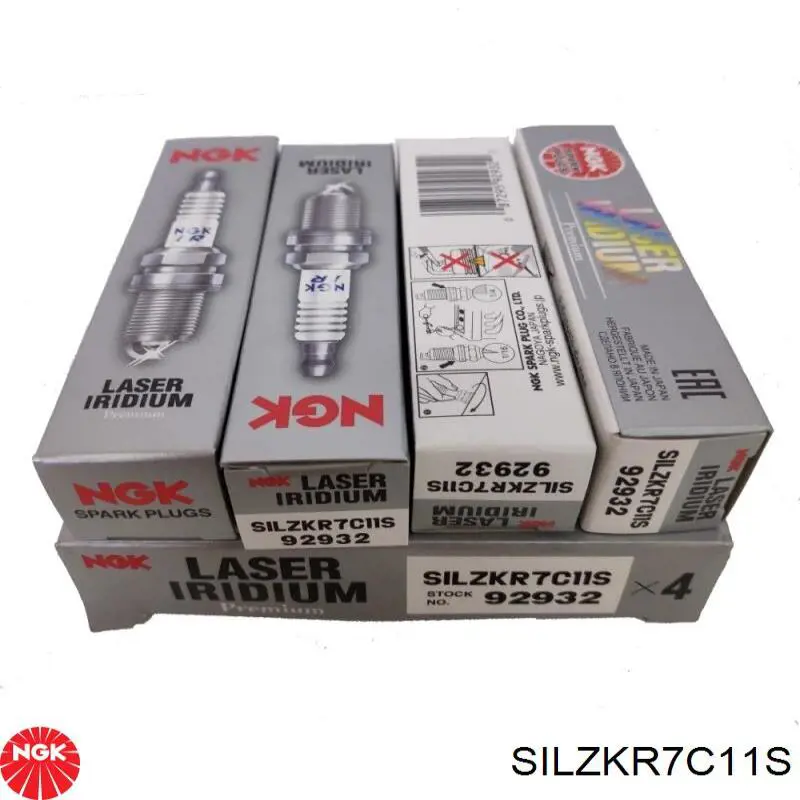 SILZKR7C11S NGK Свечи зажигания