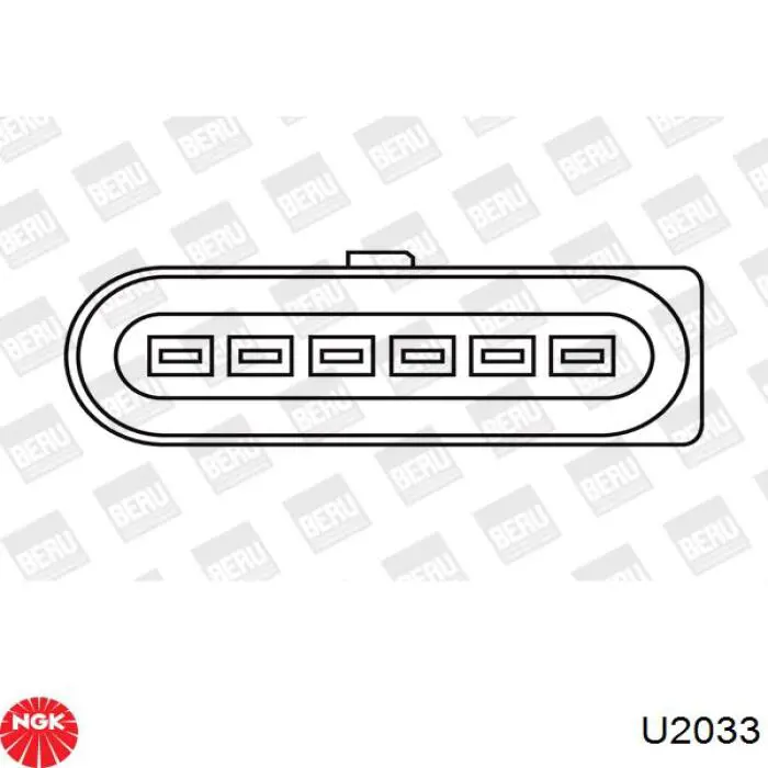 Купить U2033 NGK Катушка зажигания