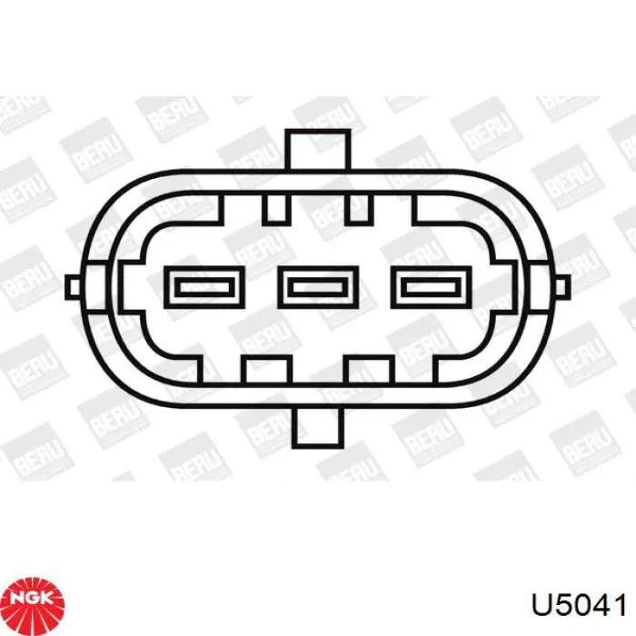 U5041 NGK Катушка зажигания
