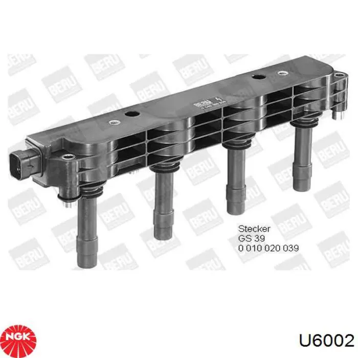 Купить U6002 NGK Катушка зажигания