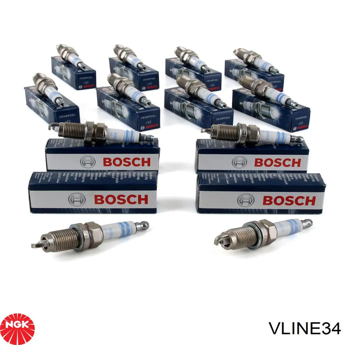 VLINE34 NGK Свечи зажигания