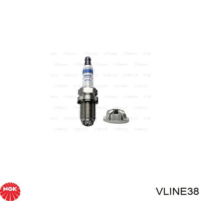 Купить VLINE38 NGK Свечи автомобильные