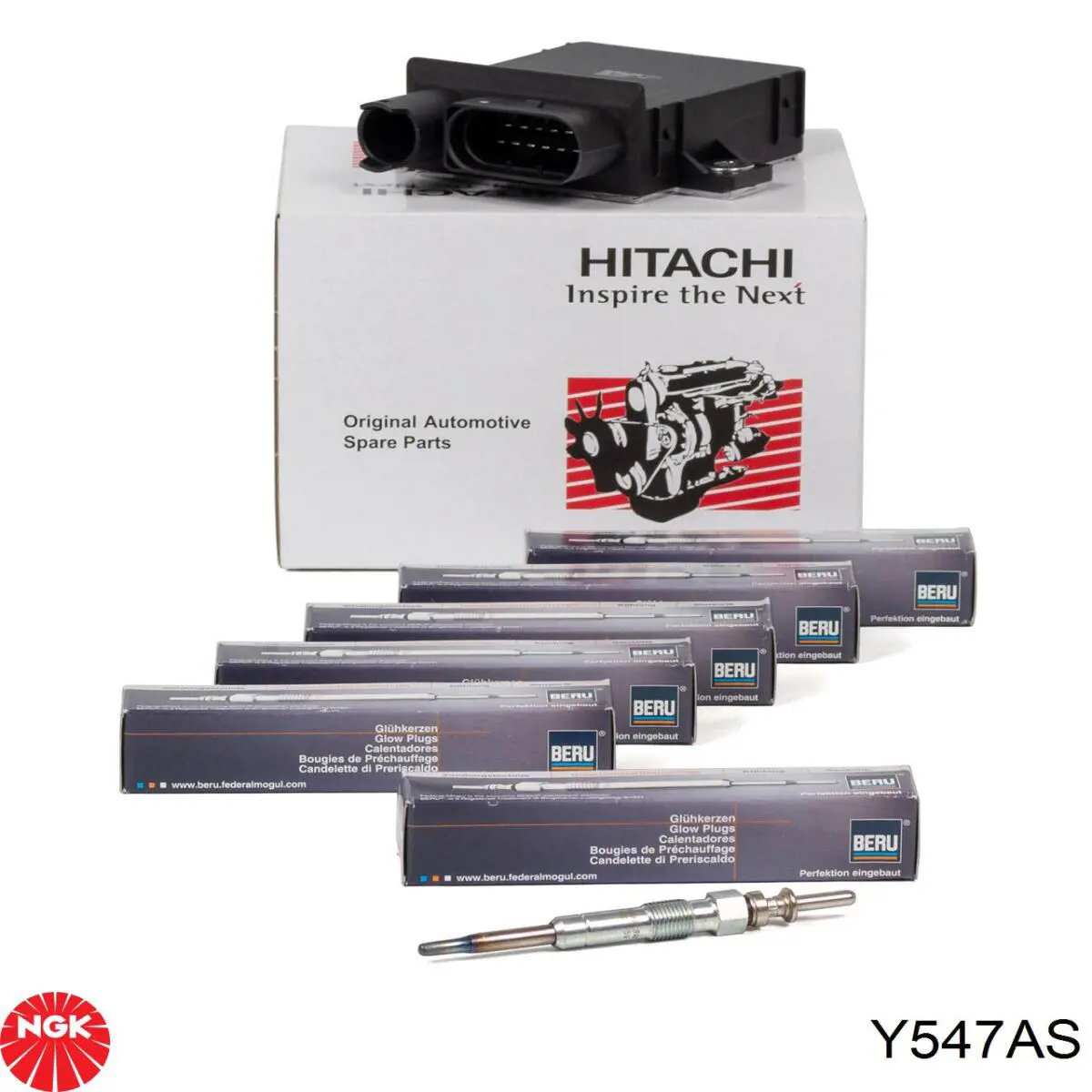 Y547AS NGK Vela de incandescência