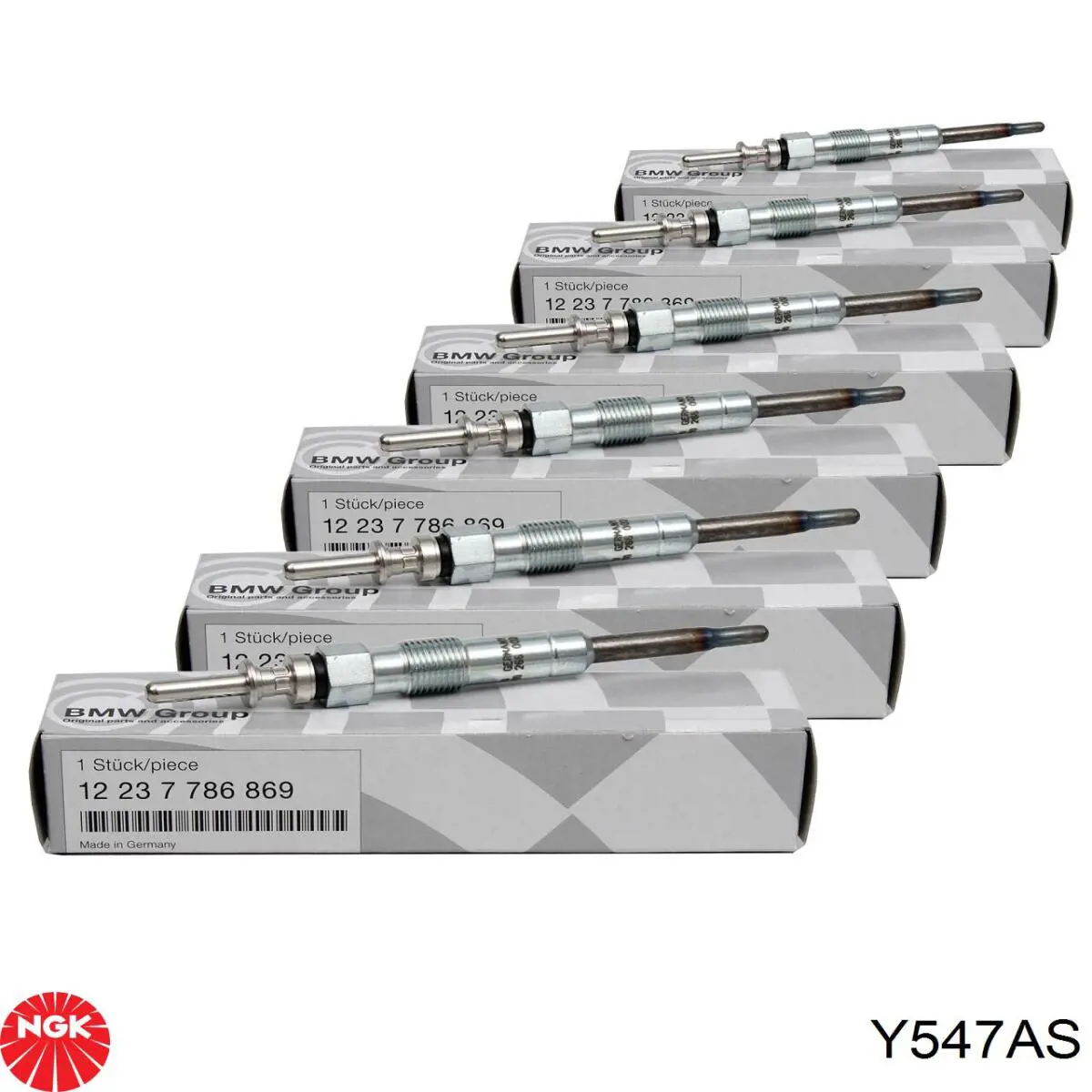 Y547AS NGK Vela de incandescência