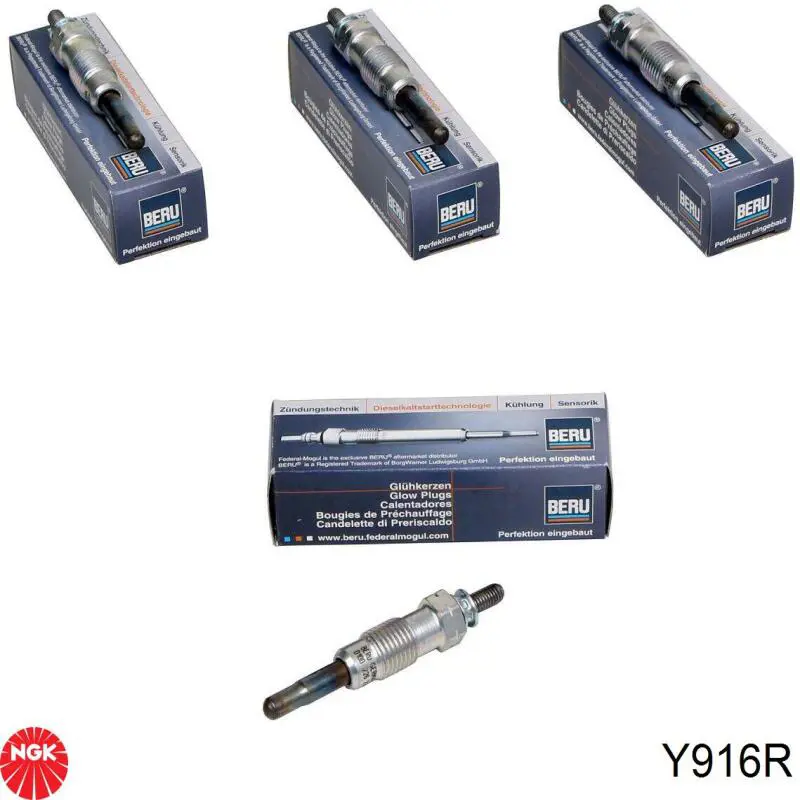 Свечи накала Y916R NGK