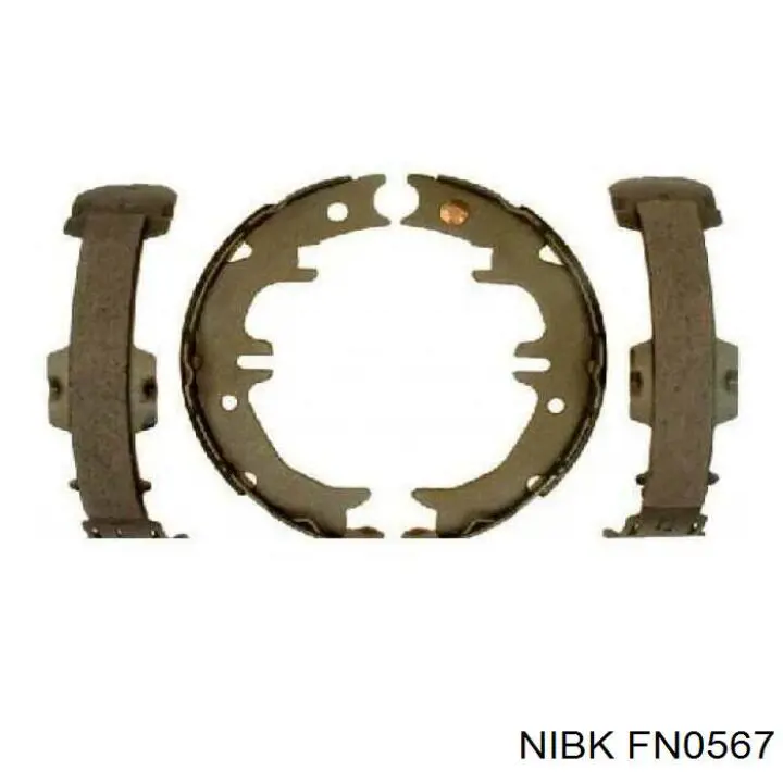 Колодки ручника 4659048030 Toyota