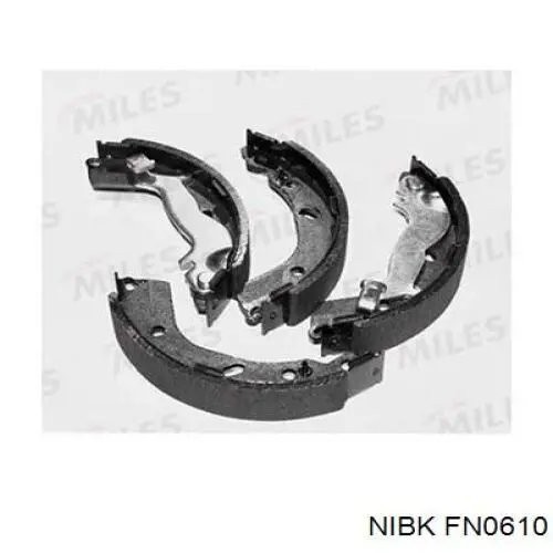 Задние барабанные колодки FN0610 Nibk