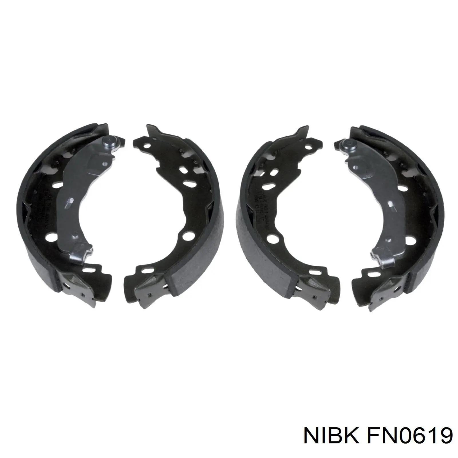 Тормоза рабочие задние ножные и тормозные барабаны Nibk FN0619 цена, от 18.53 USD