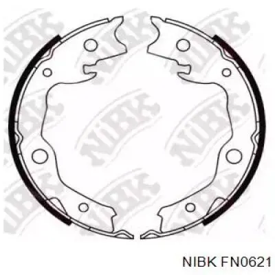 Тормозные колодки стояночного тормоза Nibk FN0621 цена, от 19.00 USD