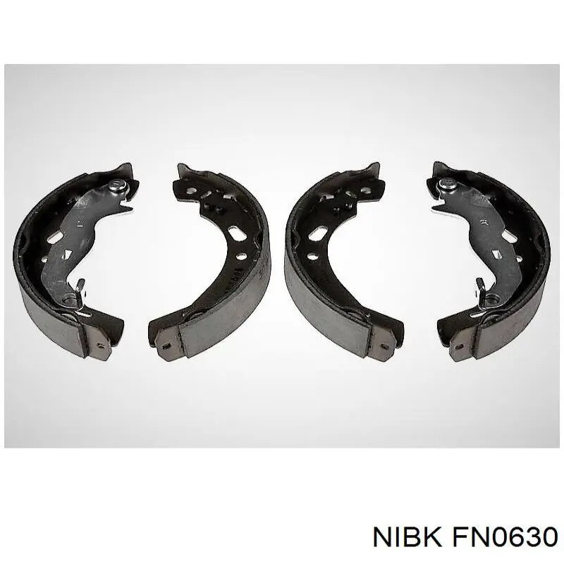 FN0630 Nibk Барабанные тормозные колодки