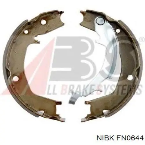 Колодки ручника FN0644 Nibk