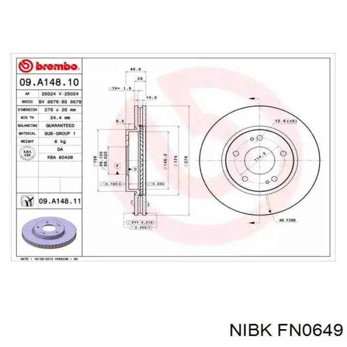Колодки ручника 0402V97WR Febest