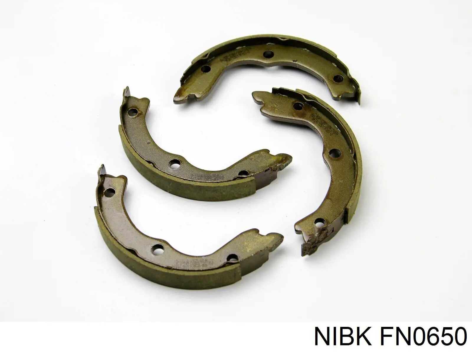 FN0650 Nibk Тормозные колодки ручника