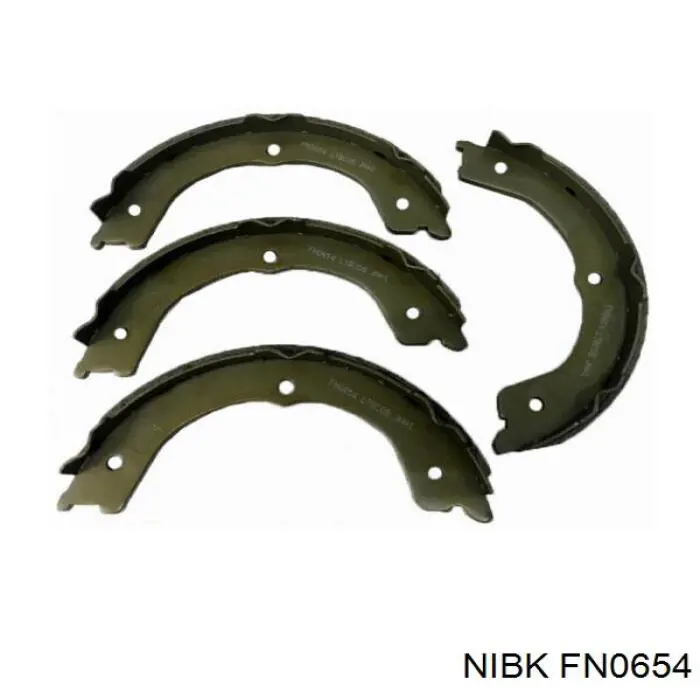 Тормозные колодки стояночного тормоза Nissan/Infiniti D4060VC201 цена, от 35.33 USD