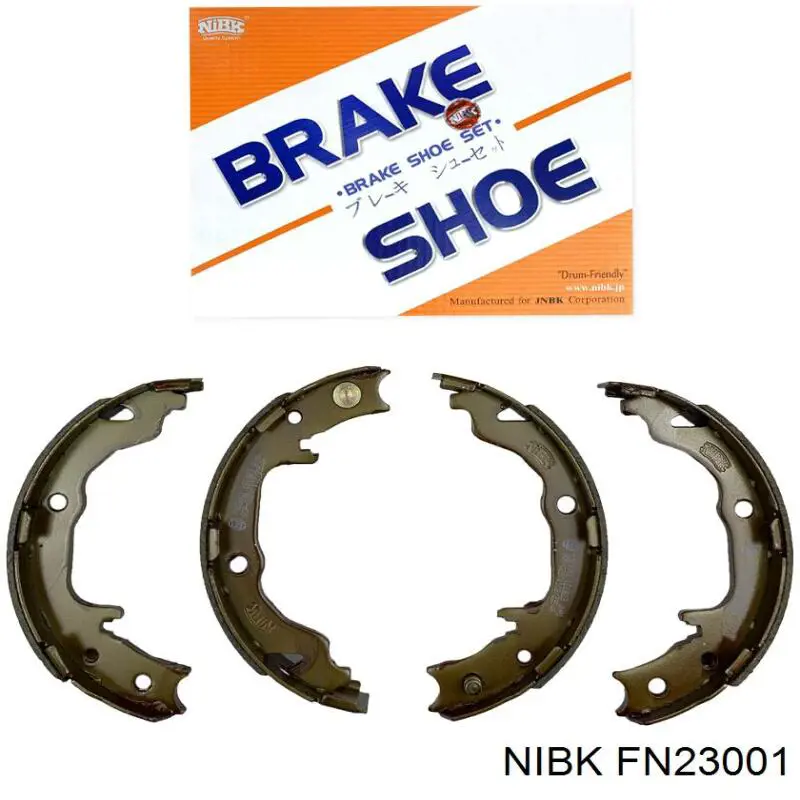 Тормозные колодки стояночного тормоза Nibk FN23001 цена, от 22.41 USD
