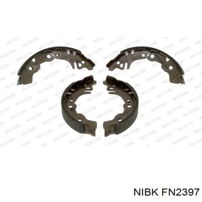 Тормоза рабочие задние ножные и тормозные барабаны Nibk FN2397 цена, от 22.32 USD