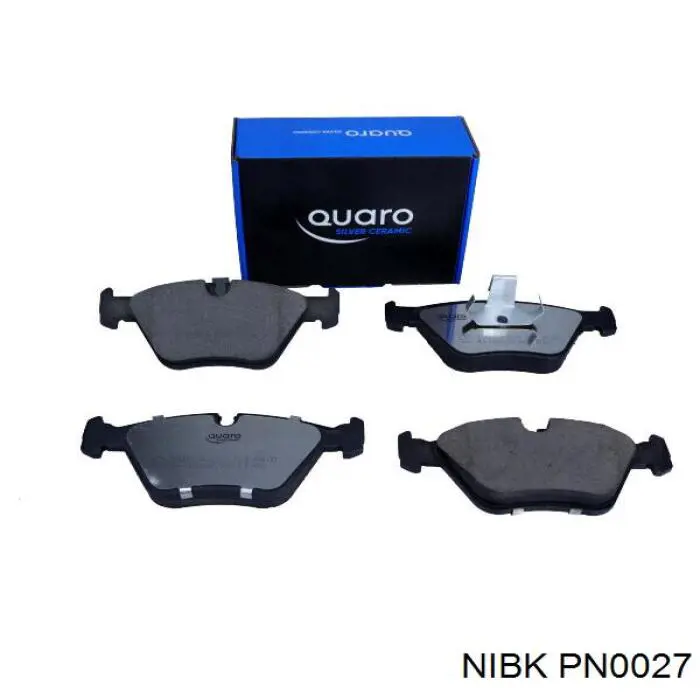 PN0027 Nibk Колодки передние