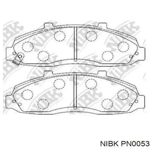 SP1282 Hi-q Колодки передние