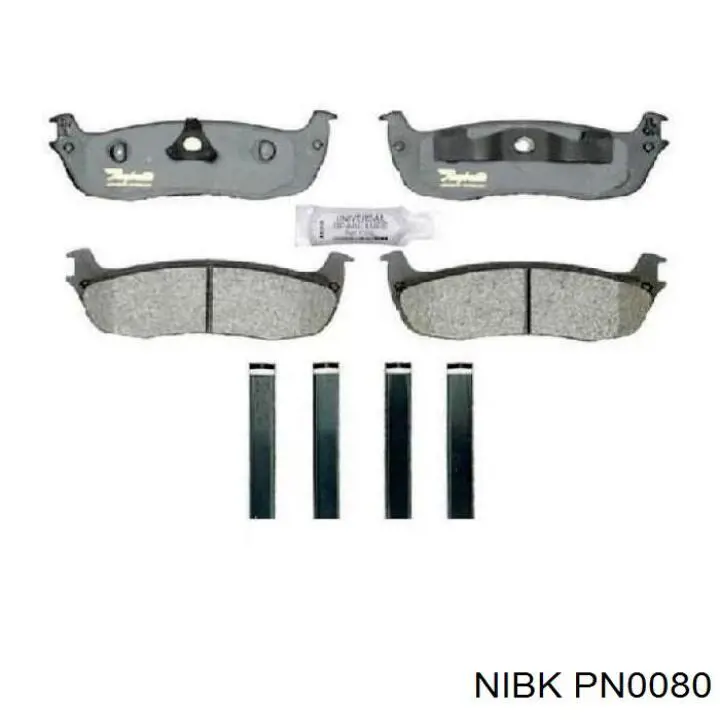 Купить BR3 Ford Колодки тормозные задние, дисковые