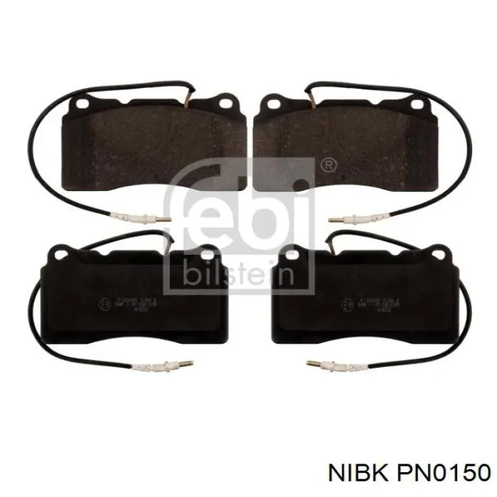 PN0150 Nibk Колодки передние