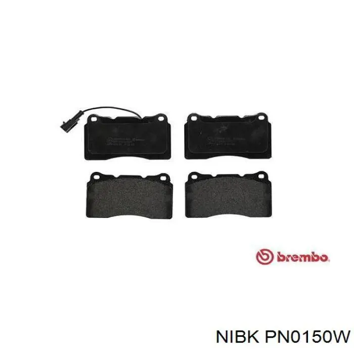 PN0150W Nibk Колодки передние